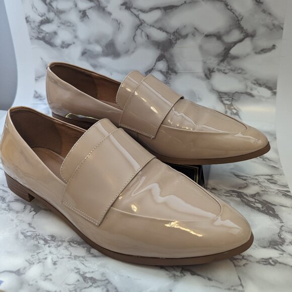 Halogen Loafers | Patent Leather | Nude | Size 12 - Picture 4 of 5